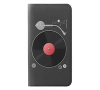 Turntable Vinyl Record Player Graphic Etui Flip Housse Cuir pour Google Pixel 10 Pro XL