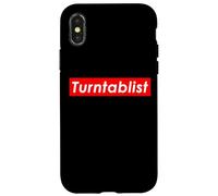 Turntablist Costume de DJ pour vinyles DJ Coque pour iPhone X/XS