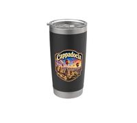 Turquie Cappadoce Souvenir/Cappadoce Gobelet isotherme en acier inoxydable double paroi