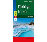 Turquie, carte routière 1:800.000, freytag & berndt