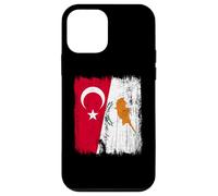 Turquie Chypre Demi-Drapeau Patrimoine chypriote Turc Coque pour iPhone 12 Mini