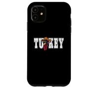 Turquie Happy Thanksgiving Ambiance drôle Bon Moment en Vacances Coque pour iPhone 11
