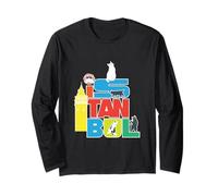 Turquie Istanbul City of Cats Lettrage coloré Tour de Galata Manche Longue