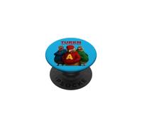 Turquie Parodie Trio Funny Thanksgiving Comédie PopSockets PopGrip Adhésif