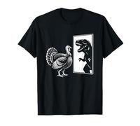 Turquie regardant dans Un Miroir Dinosaure T-Rex Biologie évolutive T-Shirt