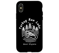 Turquie Run Lake West Virginia Coque pour iPhone X/XS