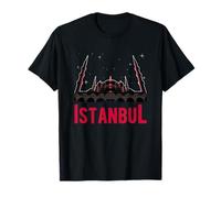 Turquie Souvenir Istanbul Mosquée Bleue Sultan Ahmet Camii T-Shirt