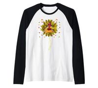 Turquie Tournesol Soleil Thanksgiving Automne Automne Pèlerin Manche Raglan