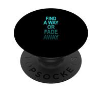 Turquoise Color Find Or Fade Turquoise Graphic PopSockets PopGrip Adhésif
