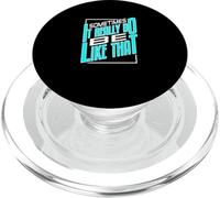 Turquoise It Do Be Like That Turquoise Graphic PopSockets PopGrip pour MagSafe