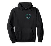 Turquoise Love ? C'est un sujet délicat... Graphisme turquoise Sweat à Capuche