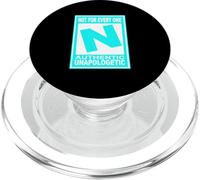 Turquoise Not For Everyone Turquoise Graphic PopSockets PopGrip pour MagSafe