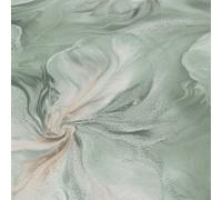 Erismann Papier peint Aurora Liquid Marble Swirl – Métallisé, floral, turquoise (10514-18)
