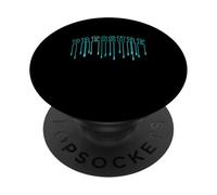 Turquoise Pressure V2 Turquoise Graphic PopSockets PopGrip Adhésif