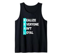 Turquoise : Tout Le Monde n'est Pas Un Vrai graphisme Turquoise Débardeur