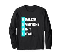 Turquoise : Tout Le Monde n'est Pas Un Vrai graphisme Turquoise Manche Longue