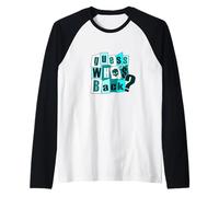 Turquoise Tu pensais Que j'en avais Fini ? Graphisme Turquoise Manche Raglan