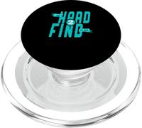 Turquoise, tu sais où je suis. Graphisme turquoise PopSockets PopGrip pour MagSafe