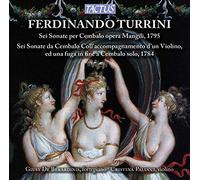 Turrini, F. – Giusy de Berardinis, Cristina Palucci – Turrini: Sonate Per Cembalo E Violino – Tactus