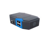 Turris Shield | Pare-feu matériel, mises à Jour automatiques, Serveur VPN, Client VPN, Configuration Facile, CPU 1 GHz Dual Core, 1 × GWAN, 4 × GLAN, RAM 512 Mo DDR3
