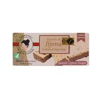 Turrón Mou de Jijona 200 g - Maria Simona | Nougat Espagnol Tendre Artisanal | 70% d’Amandes Grillées | Sans Gluten, Sans Additifs | Douceur Traditionnelle de Noël