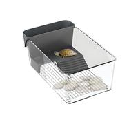 Turtle Aquarium | Multi Function Reptile Habitat Tank, Aquatic Pet Care Box | Indoor Observation Learning Setup, Educational Nature Exploration Space for Turtles Crayfish Crabs Amphibians Reptile