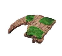 Turtle Basking Dock, Terrarium Resting Terrace, 8.46x3.15x2.36 inch Grip, Reptile Habitat Accessory with Function, Garden Aquarium Gadget with Style, Home Accessories for Frog Tortoise Gecko