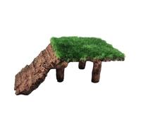 Turtle Basking Dock - Terrarium Resting Terrace, Floating Tortoise, Reptile Sunning Pier, High Performance Habitat, Large Size for Frog Terrapin Bearded Dragon Gecko