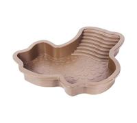 Turtle Bathing Pool - ABS 35x28.5x4.3cm | Turtle Soaking Tub With Ladder, Reptile Water Pool Tank Decoration | For Turtles Gecko Bearded Dragon Habitat Bathing Feeding Landscape Aquarium Use