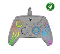 Turtle Beach - Manette Afterglow Wave filaire RGB, boutons programmables, gâchettes Hall - Grise