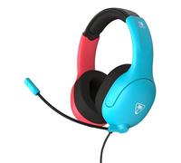 Turtle Beach Casque gaming filaire Airlite Fit – 40 mm, micro escamotable, Switch, bleu/rouge