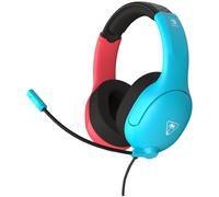 Turtle Beach Airlite Fit Casque de Jeu Filaire Bleu et Rouge sous Licence Officielle pour Toutes Les Nintendo Switch - Microphone à Bascule et Silencieux, Oreillettes de Confort supérieur
