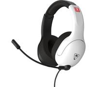 TURTLE BEACH Airlite Fit Casque Gaming Filaire (Prise 3.5mm) - Micro Muet par Basculement - Nintendo Switch, Switch Lite & Switch OLED - Noir/Blanc