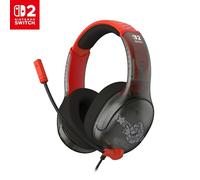 Turtle Beach Airlite Fit Mario Star Casque de Gaming Filaire sous Licence Officielle pour Nintendo Switch 2, Nintendo Switch, Switch Lite et Modèle OLED - Durable e léger