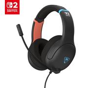 Turtle Beach Airlite Fit Noir Anthracite Casque de gaming filaire sous licence officielle pour Nintendo Switch 2, Nintendo Switch, Nintendo Switch Lite et Nintendo Switch - Modèle OLED