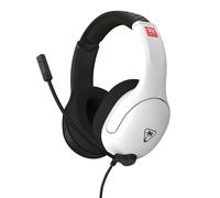 Turtle Beach Casque Gaming filaire Airlite Fit pour Switch et Switch 2 - Licence Officielle Nintendo - Noir et Blanc
