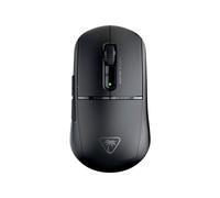 Turtle Beach Burst II Air - Souris gaming sans fil 2,4 GHz : ultralégère avec 47 g, touches optiques, symétrique, capteur optique 26 000 PPP, Bluetooth, autonomie 120 heures, câble USB-C Noir