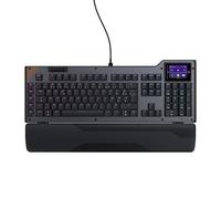 Turtle Beach Command Series KB5 Clavier Gaming mécanique Taille Standard avec écran Tactile 2,4", Touches Titan discrètes, Interrogation 8K et Capuchons de Touches PBT Double Frappe - (FR AZERTY)