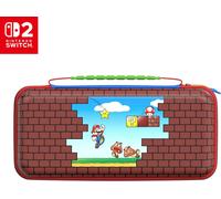 Turtle Beach Étui de Voyage Playtrek pour Switch et Switch 2 - Édition Mario Bricks - Licence Officielle Nintendo