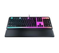 Turtle Beach Magma Membrane RGB Gaming Keyboard avec touches en membrane, Anti-Ghosting avancé, Technologie Easy-Shift, Eclairage RGB personnalisable, Repose-paume détachable - Noir