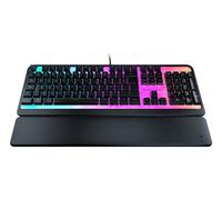 Turtle Beach Magma Membrane RGB Gaming Keyboard avec touches en membrane, Anti-Ghosting avancé, Technologie Easy-Shift, Eclairage RGB personnalisable, Repose-paume détachable - Noir