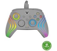 Turtle Beach Manette de jeu Afterglow Wave – RGB filaire – Xbox Series X|S, Xbox One et PC – Gris
