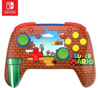 Turtle Beach Rematch Mario Brick Manette sans fil sous licence officielle Nintendo pour Nintendo Switch avec batterie rechargeable. Fonctionne aussi avec la Nintendo Switch 2 - Bouton C indisponible