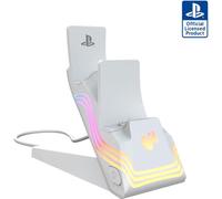 PDP PS5 Afterglow Wave Dual Charger White