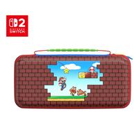 Turtle Beach PlayTrek Étui de voyage Mario Bricks sous licence officielle de Nintendo pour protéger votre Nintendo Switch 2