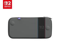 Turtle Beach PlayTrek Étui Fin Charcoal Black sous Licence Officielle de Nintendo pour protéger Votre Nintendo Switch 2