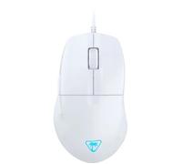 Turtle Beach Pure SEL - Souris gaming ergonomique ultralégère RGB, capteur optique DPI 8K, touches mécaniques, système de prétension, patins en PTFE pur, éclairage RGB Blanc