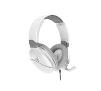 Turtle Beach Recon 200 Gen 2 Blanc - Casque Gaming Filaire Circum-Aural 3.5mm, HP 40mm, Micro Boom Omnidirectionnel, Batterie 12h, ProSpecs, Multiplateforme