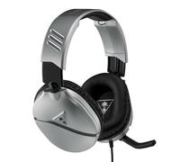 Turtle Beach Recon 70 Argent Casque de gaming multiplateforme pour Xbox Series X, Xbox Series S et Xbox One, PS5, PS4, PS4 Pro, PC et Appareils Mobiles avec prise 3,5 mm