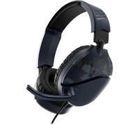 Turtle Beach Recon 70 Casque gaming filaire - PC, PS5, Xbox Series X|S et Switch 2 - haut-parleurs 40 mm - micro flip-to-mute - jack 3,5 mm - camo bleu